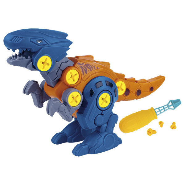 DIY Disassembly Assembly Dinosaur Toy Set Screw Nut Combination Assembling Dinosaur Model - Image 3