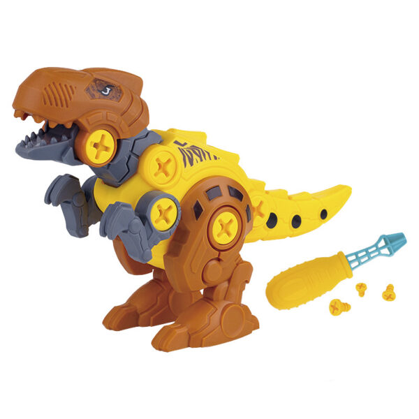 DIY Disassembly Assembly Dinosaur Toy Set Screw Nut Combination Assembling Dinosaur Model - Image 2