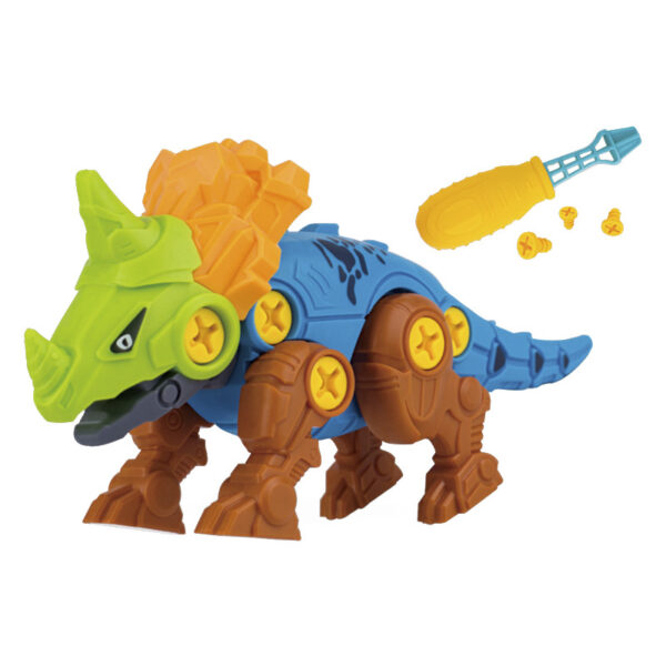 DIY Disassembly Assembly Dinosaur Toy Set Screw Nut Combination Assembling Dinosaur Model - Image 4