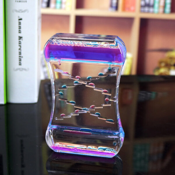 Creative Cruise Fluid Liquid Hourglass Quicksand Timer 2024 Ins Living Room Office Ornaments Desk Table Decorations Home Decor - Image 5